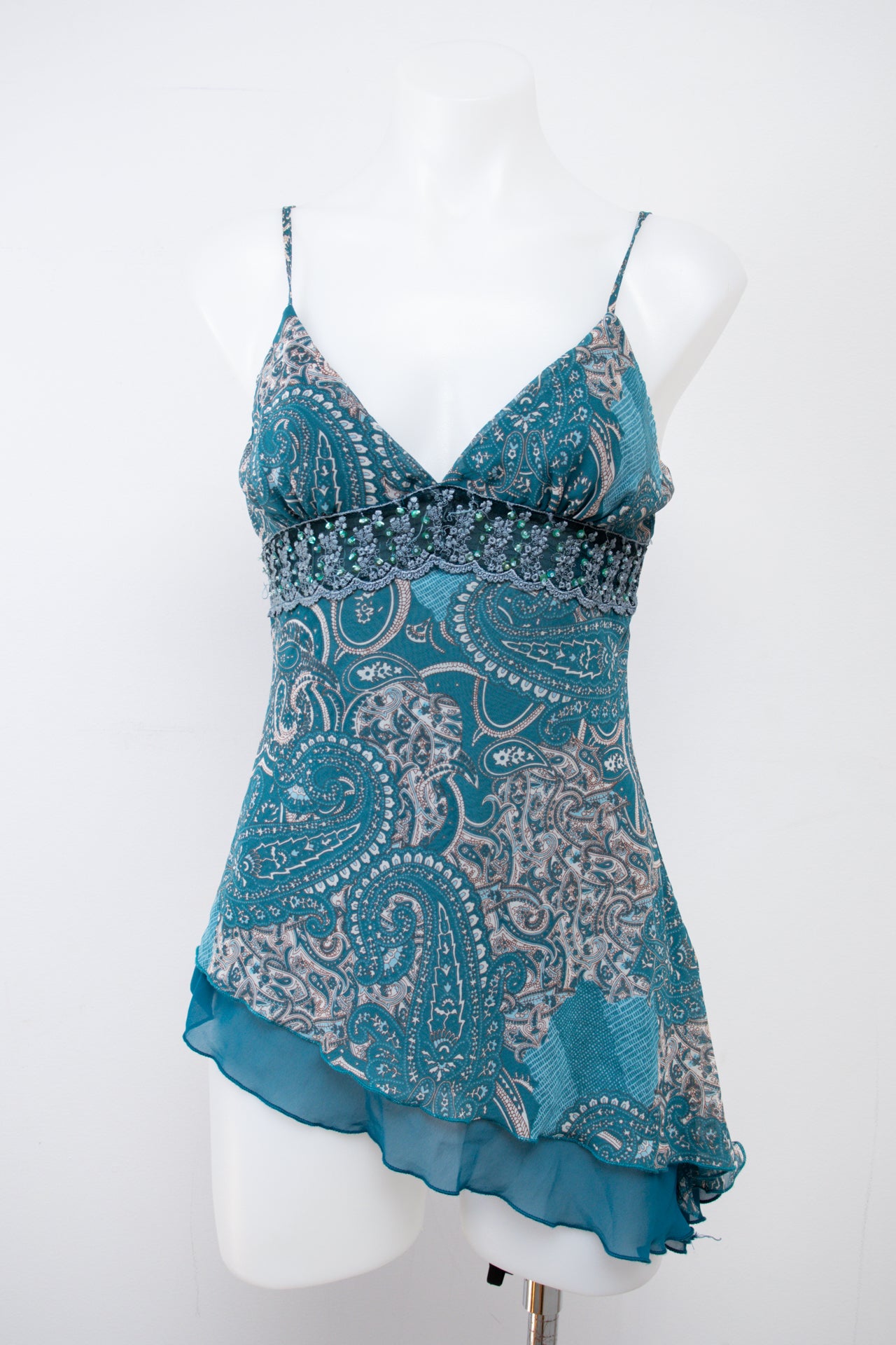 #041 Papaya Cami Top Blue | c. 207 | Size 8
