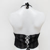 #118 Halter Top Black | c. 179 | Size 8