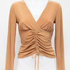 #70 Cheek Camisole Top Brown | c. 197 | Size 10
