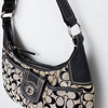 #210 Coach Shoulder Bag Black | c. 199 | Size