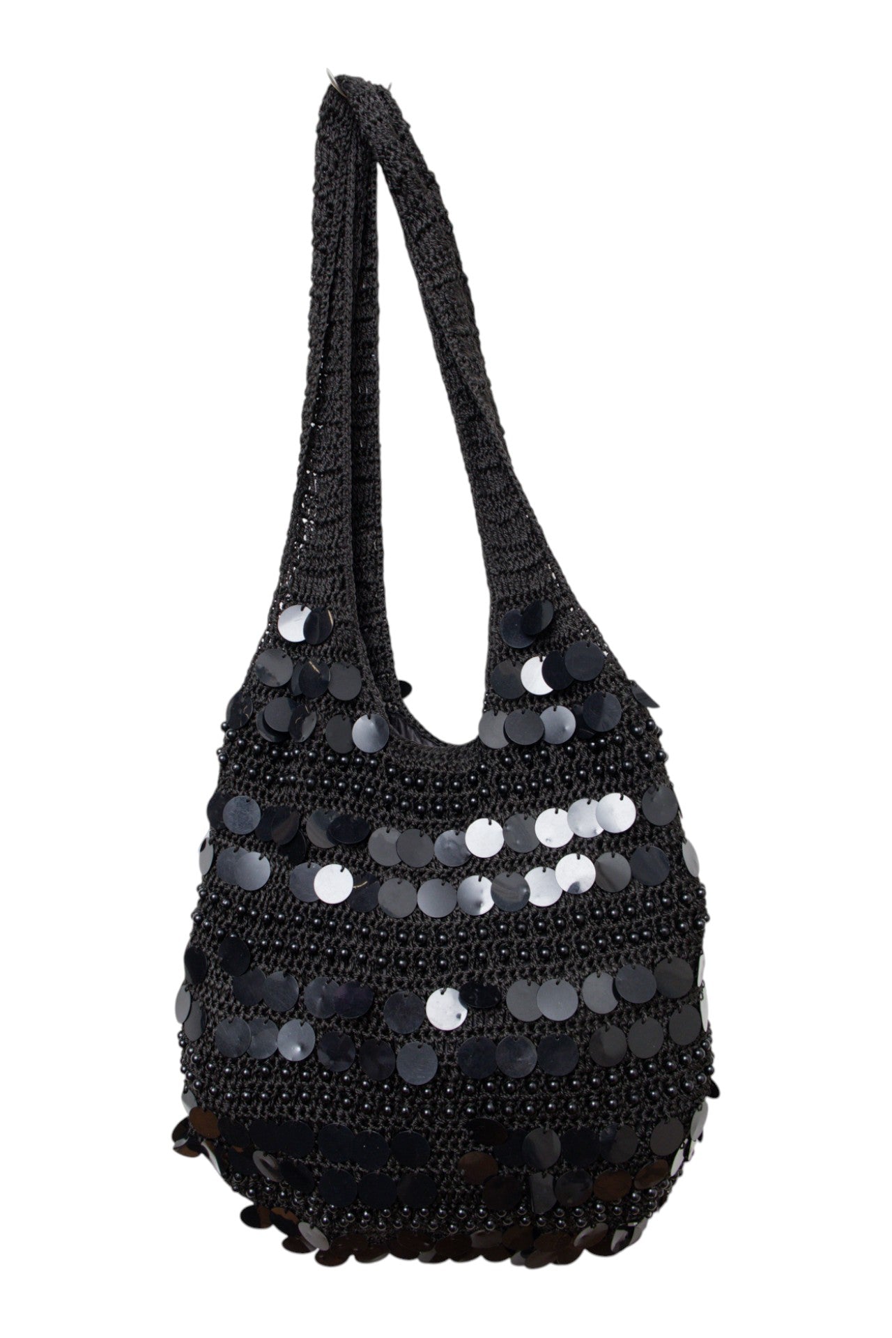 #194 Chateau Shoulder Bag Black | c. 207 | Size