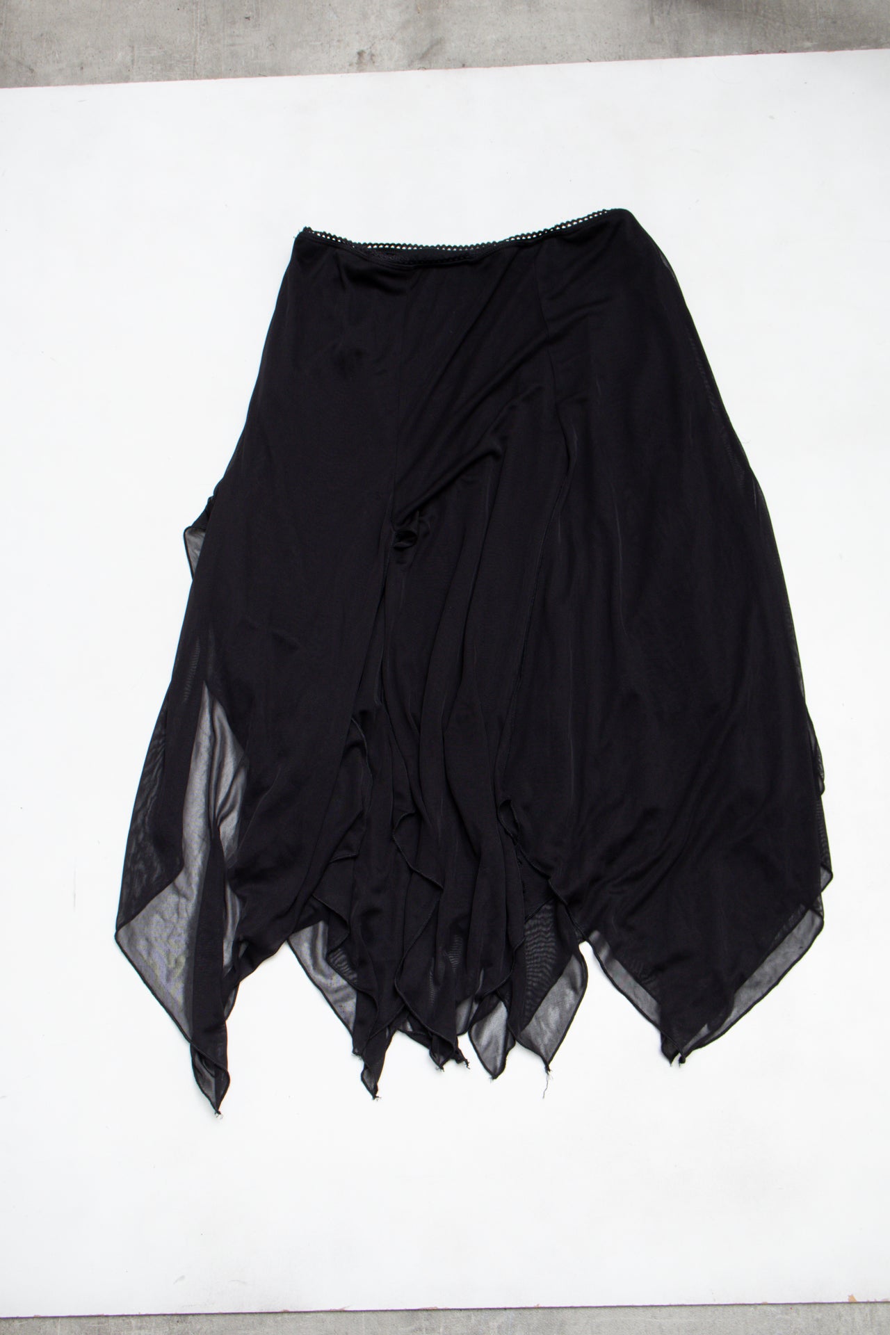 #146 Connected Apparel Skirt Black | c. 193 | Size 10
