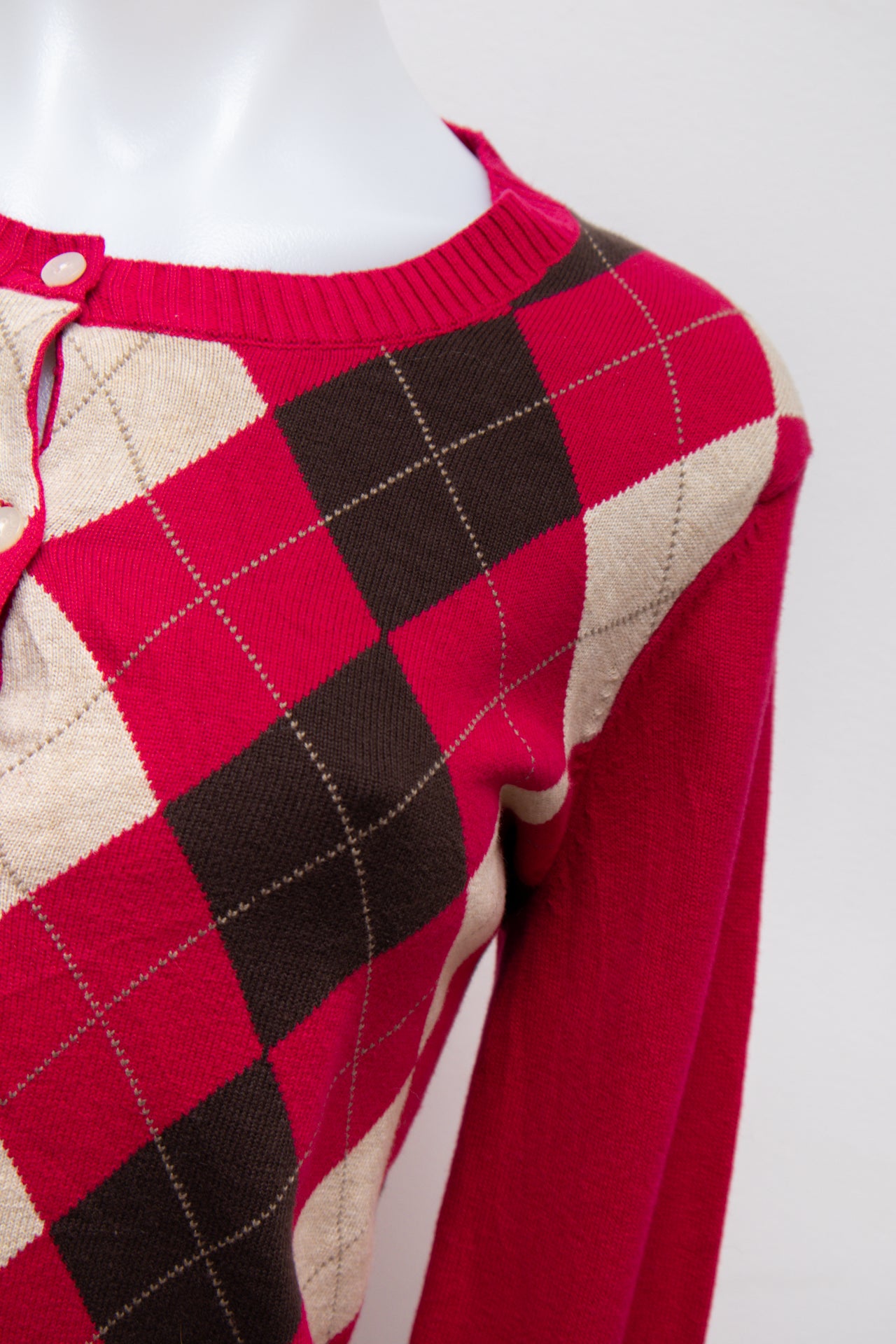 #64 Tommy Hilfiger Cardigan Red | c. 192 | Size 8