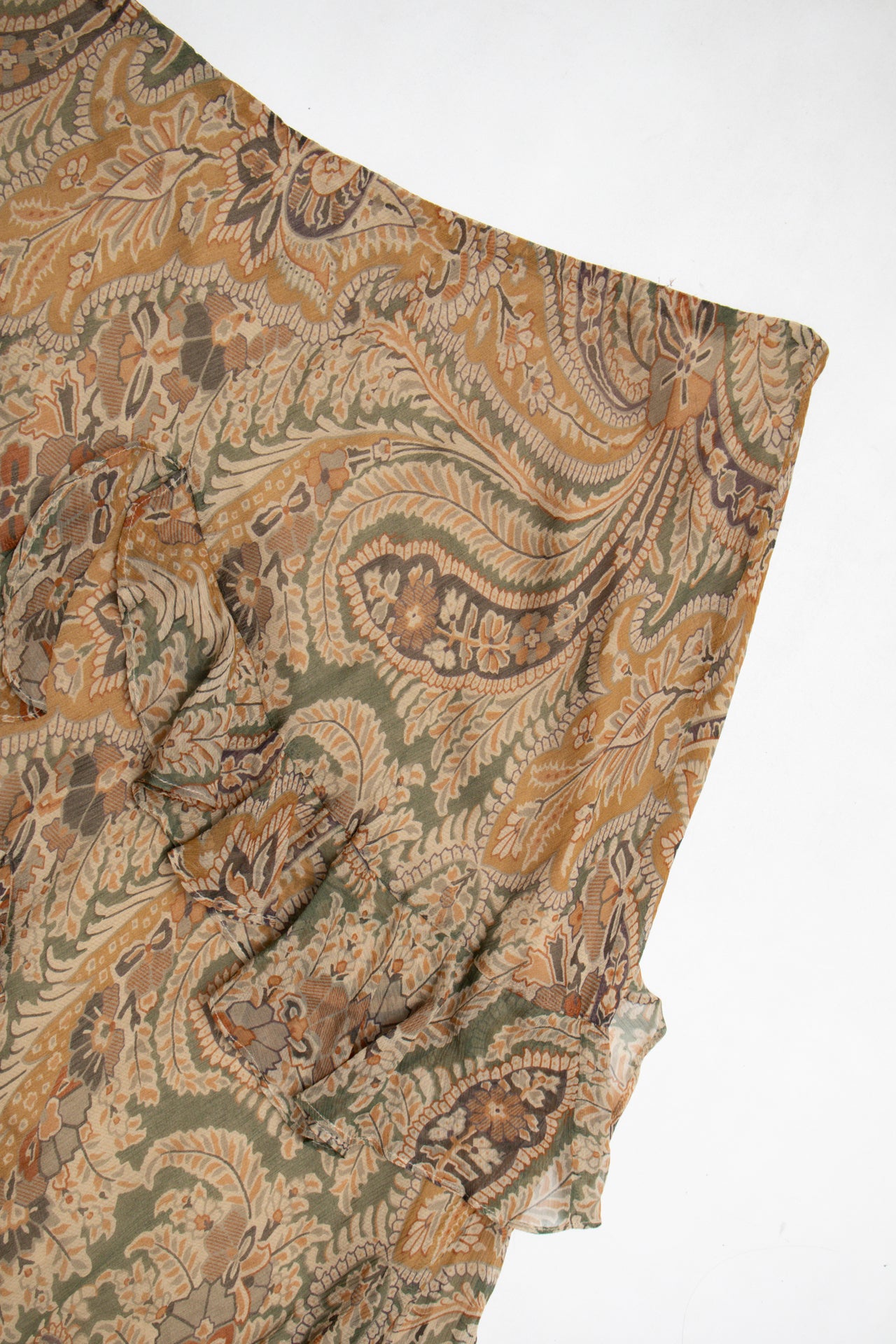 #182 Ralph Lauren Mini Skirt Brown | c. 194 | Size 16