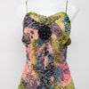 #024 Bisou Bisou Michele Bohbot Cami Top Green | c. 201 | Size 12