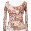 #084 Self Esteem Camisole Top Brown | c. 200 | Size 8
