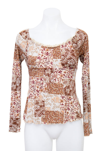#084 Self Esteem Camisole Top Brown | c. 200 | Size 8