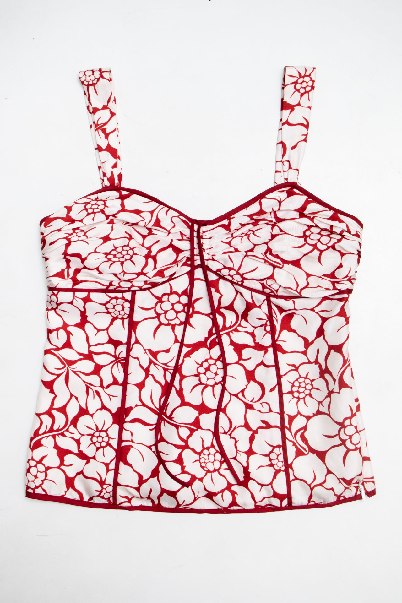 #191 Ann Taylor Petites Cami Top Red | c. 195 | Size 6