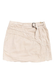 #195 Ap By Bruphils Mini Skirt Beige | c. 199 | Size 10