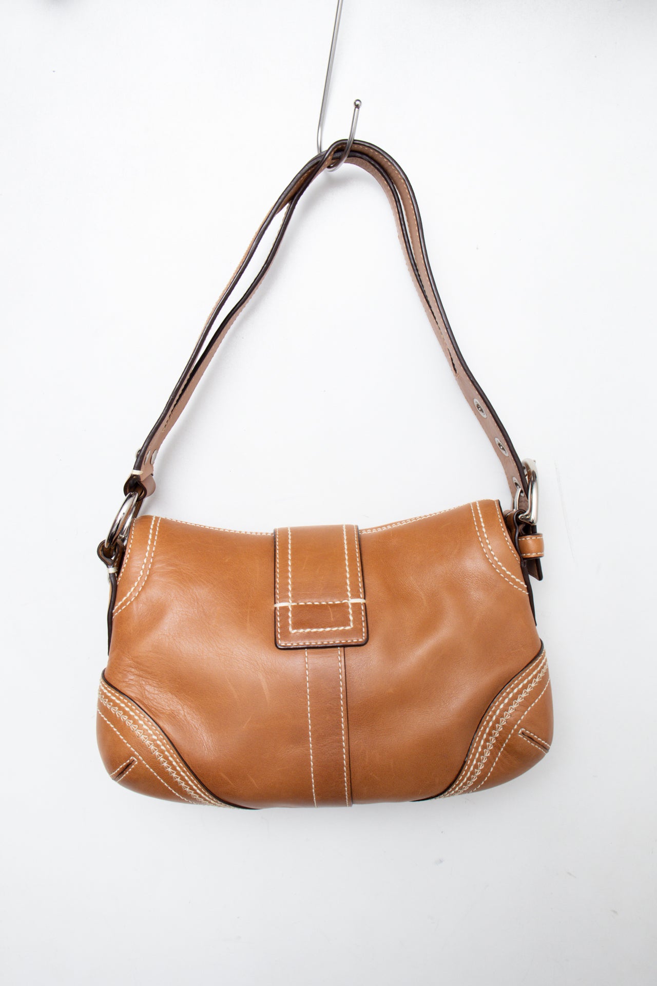 #177 Coach Shoulder Bag Brown | c. 202 | Size