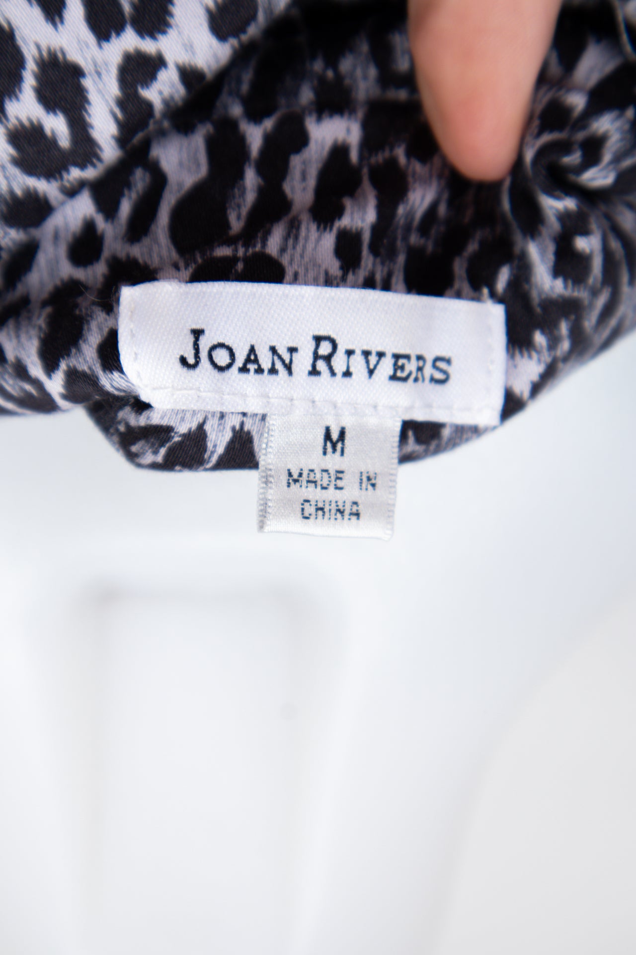 #131 Joan Rivers T-shirt Black | c. 198 | Size 10