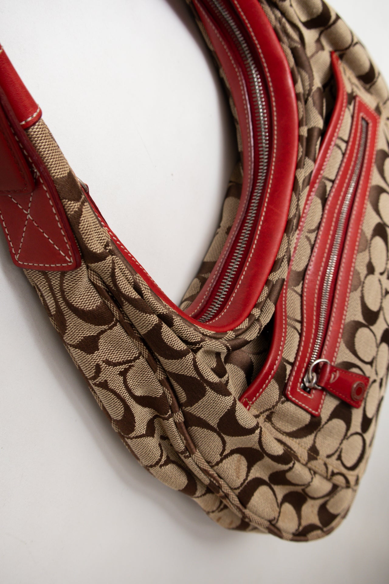 #199 Coach Shoulder Bag Brown | c. 190 | Size