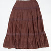 #152 Coldwater Creek Skirt Brown | c. 193 | Size 8/10