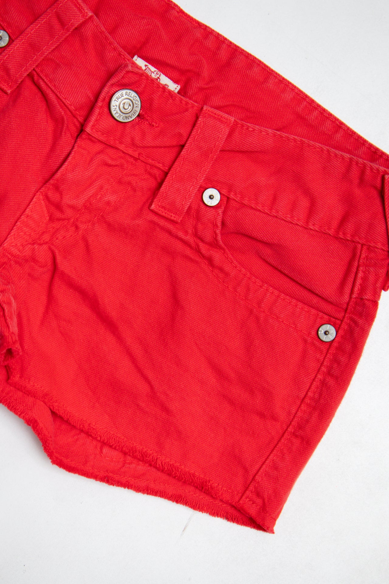 #155 True Religion Shorts Red | c. 198 | Size 6