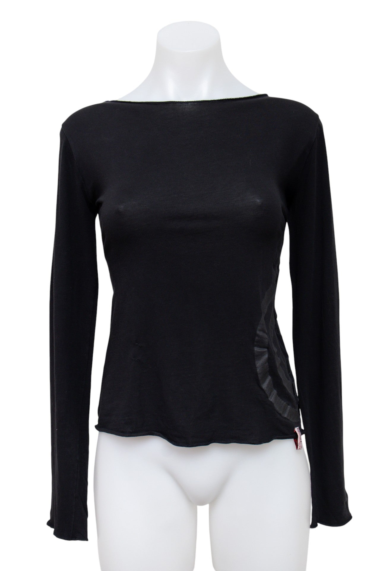 #104 Comme Nous T-shirt Black | c. 196 | Size 10