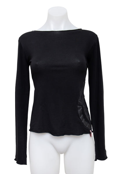 #104 Comme Nous T-shirt Black | c. 196 | Size 10