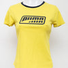 #103 Puma T-shirt Yellow | c. 196 | Size 10