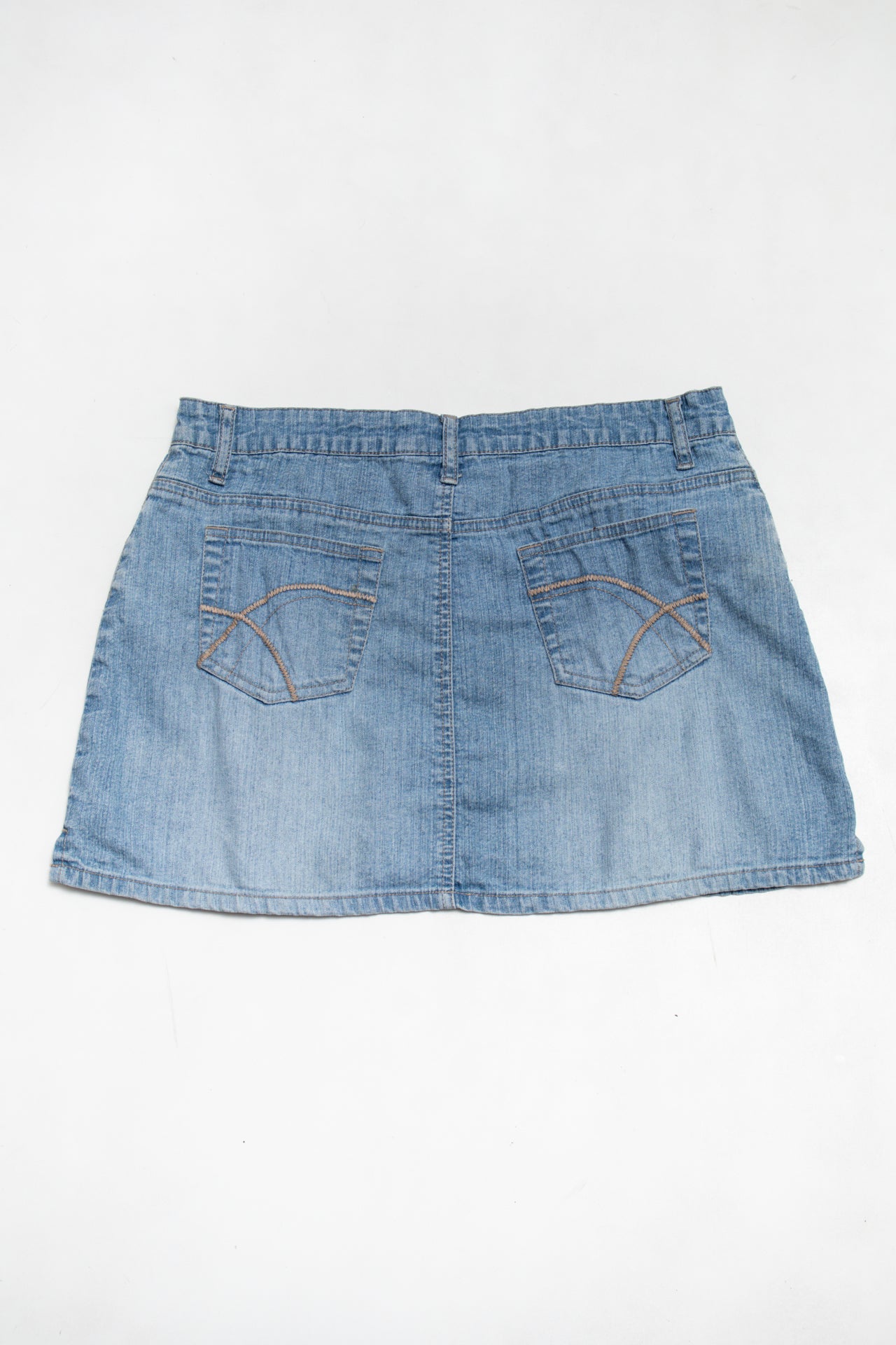#152 Otb One Tuff Babe Denim Mini Skirt Blue | c. 190 | Size 10/12