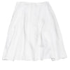 #126 Sunny Leigh LinenSkirt White | c. 193 | Size 10
