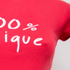 #77 Jennyfer T-shirt Red | c. 198 | Size 8