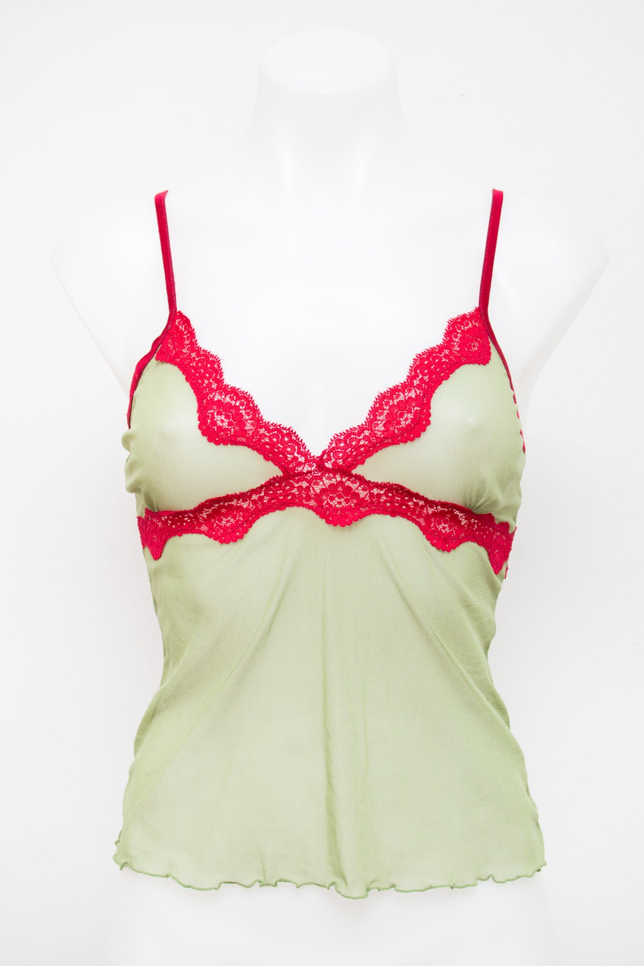 #06 Secret Treasures Cami Top Green | c. 196 | Size 8