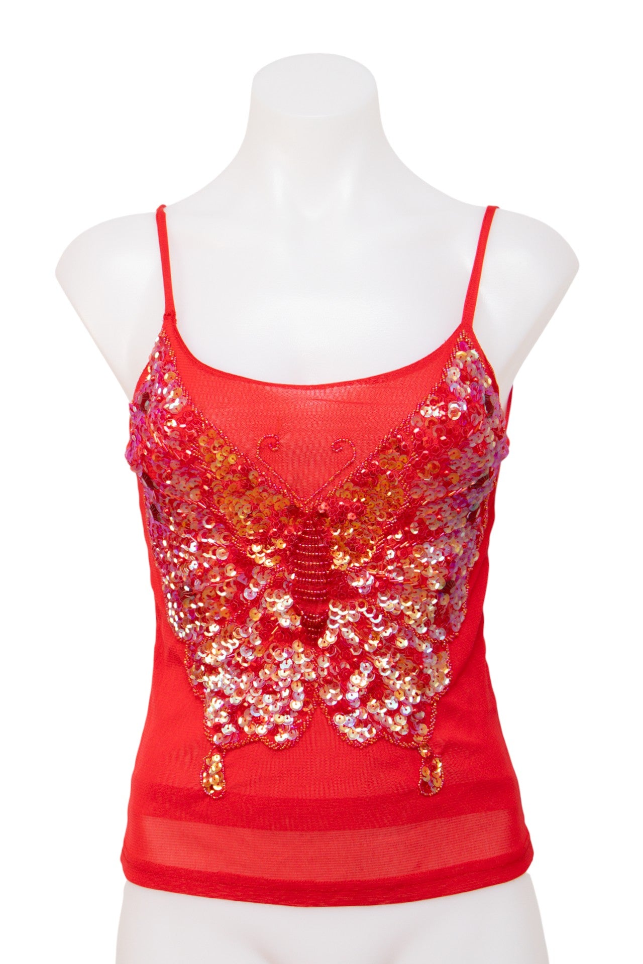 #019 Vinis Cami Red | c. 210 | Size 8