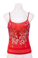 #019 Vinis Cami Red | c. 210 | Size 8