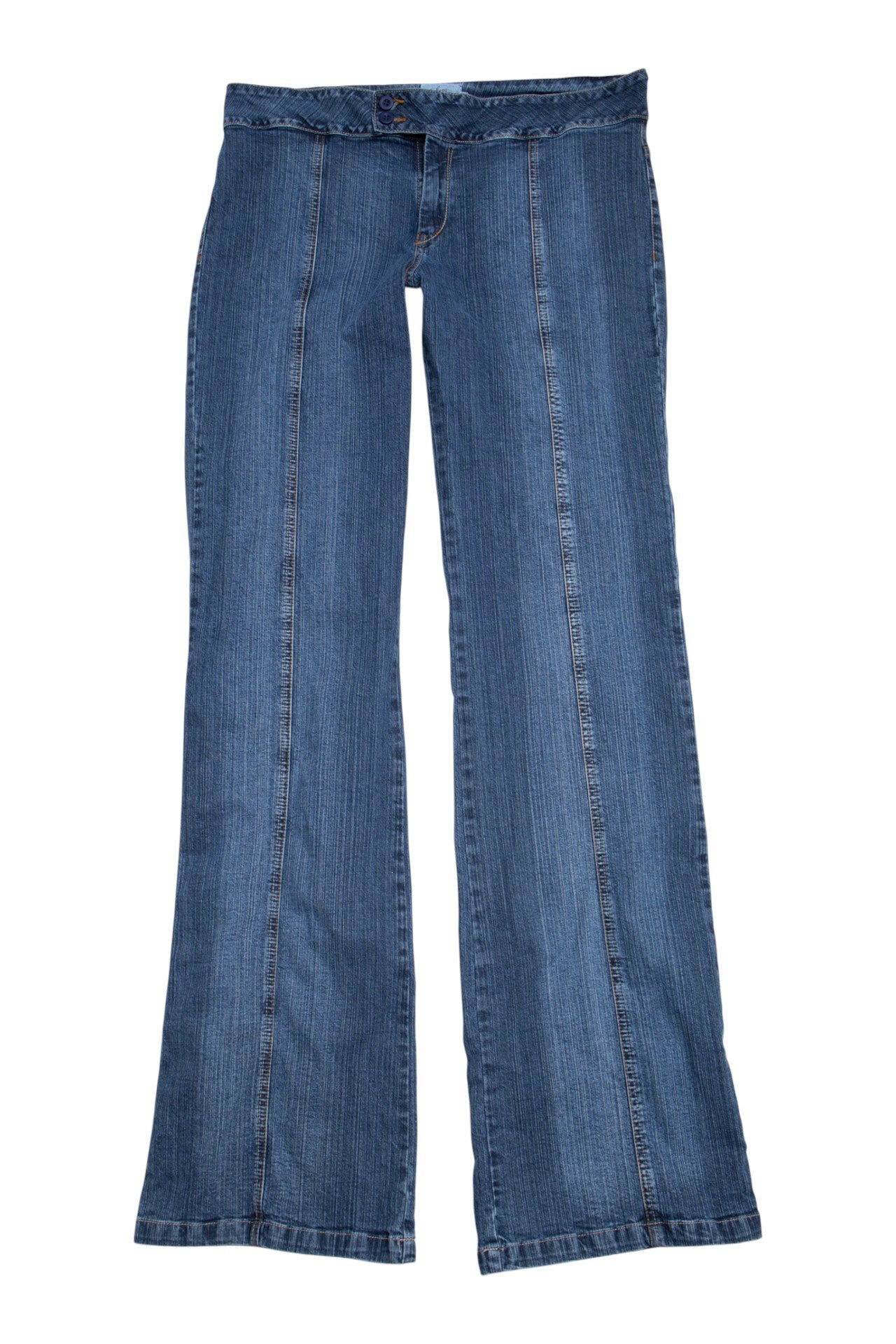 #085 Long Elegant Legs Jeans Blue | c. 206 | Size 14