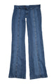 #085 Long Elegant Legs Jeans Blue | c. 206 | Size 14
