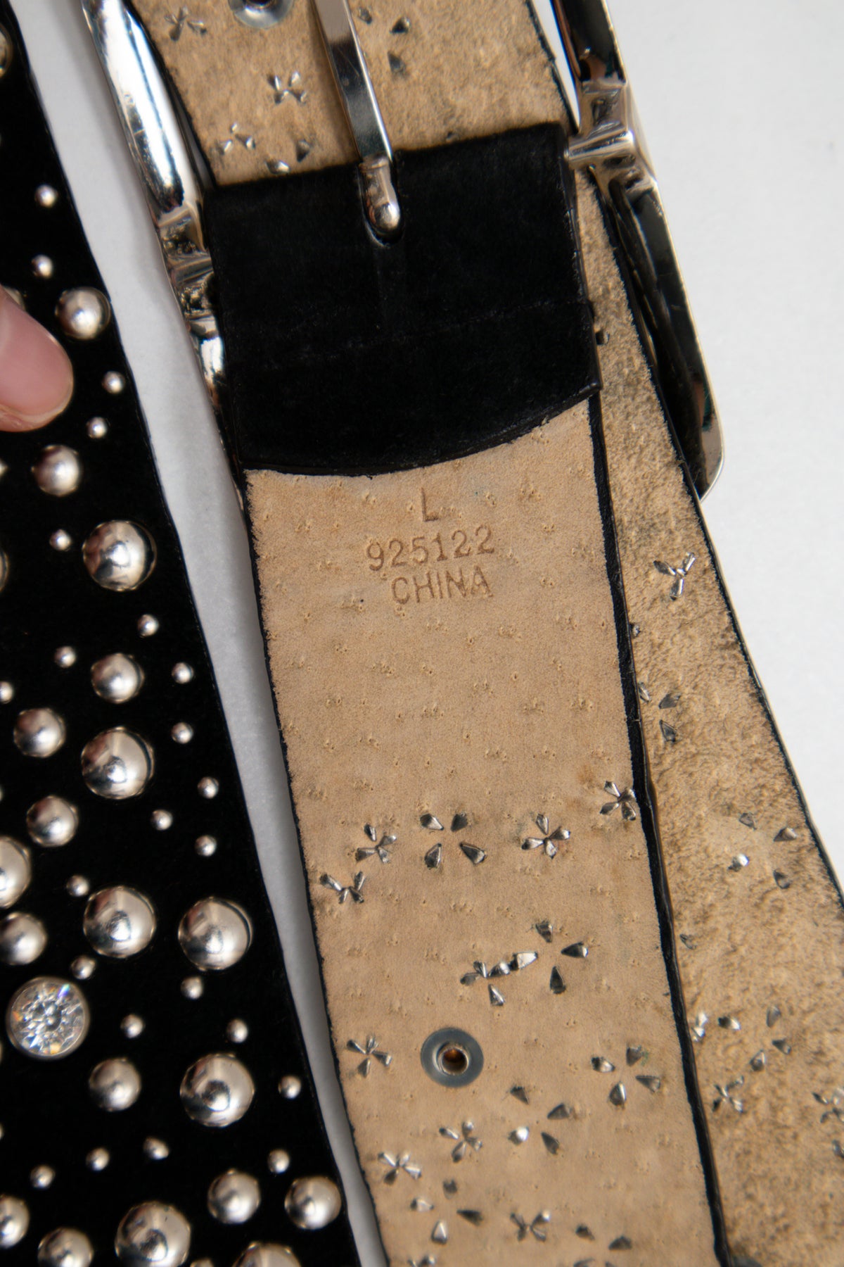 #137 Belt Black | c. 209 | Size