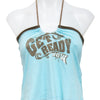 #46 Jennyfer Halter Top Blue | c. 196 | Size 8