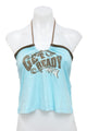#46 Jennyfer Halter Top Blue | c. 196 | Size 8