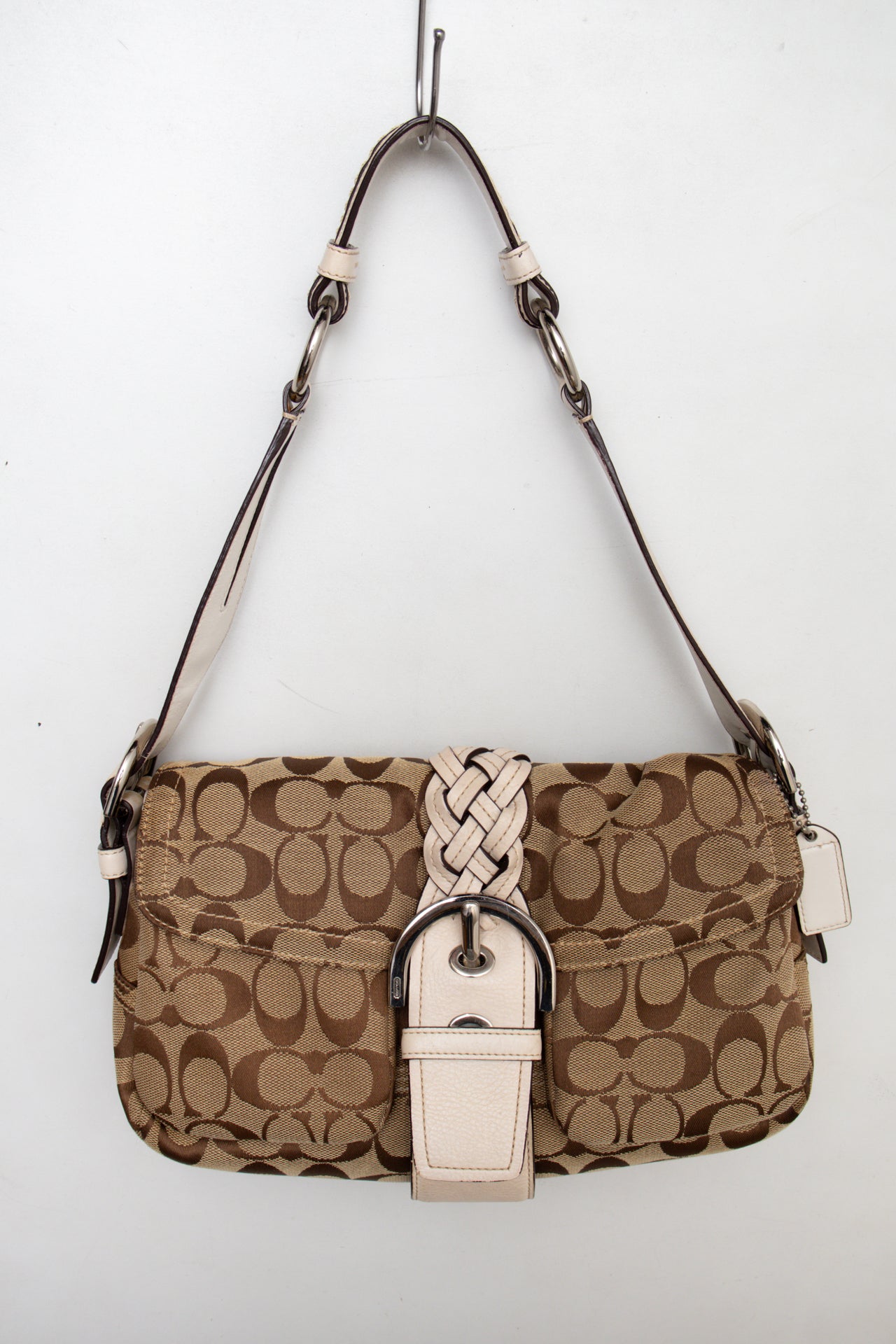 #192 Coach Shoulder Bag Brown | c. 196 | Size