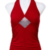 #049 Dynamite Halter Top Red | c. 200 | Size 6