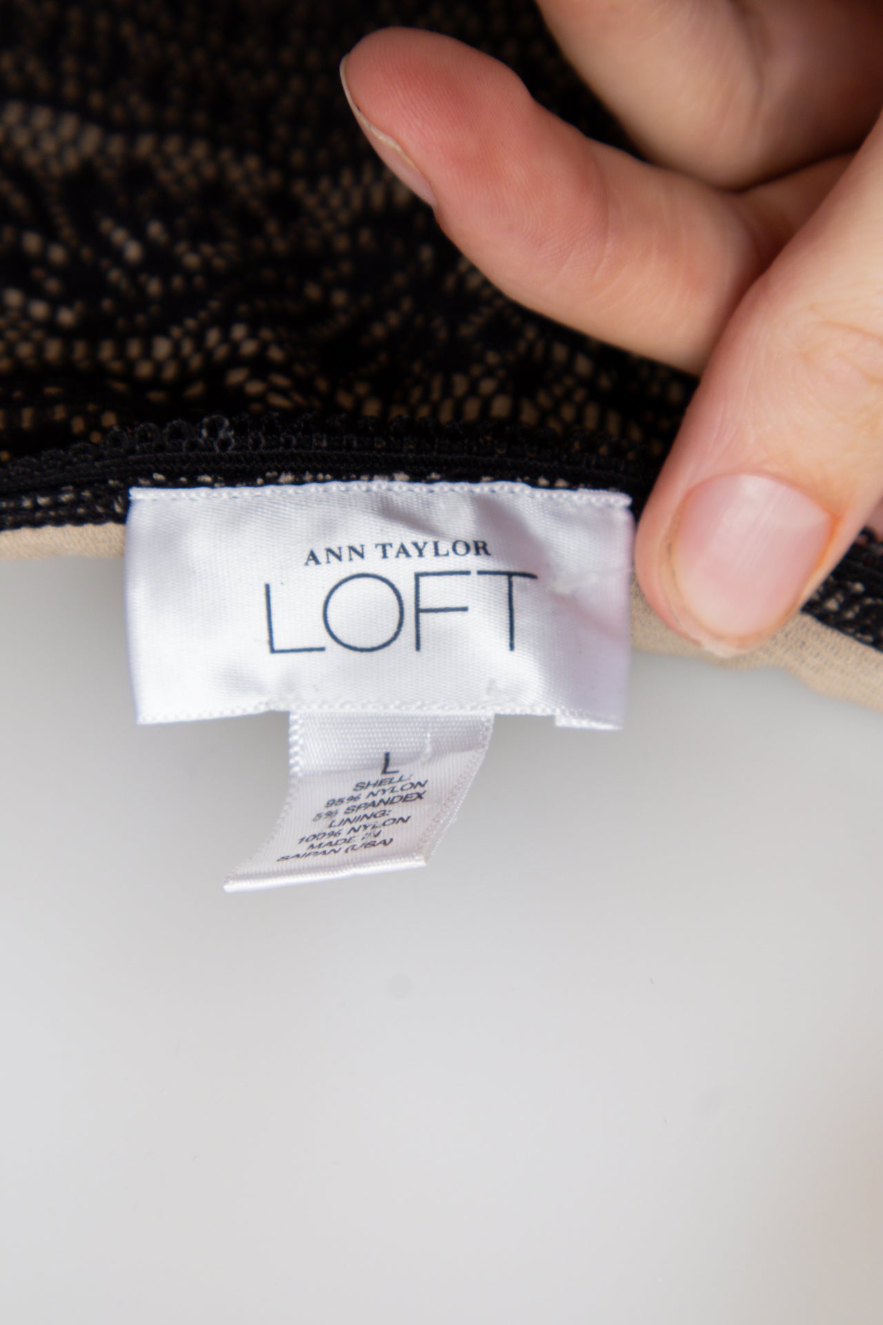 #63 Ann Taylor Loft Camisole Top Black | c. 185 | Size 12