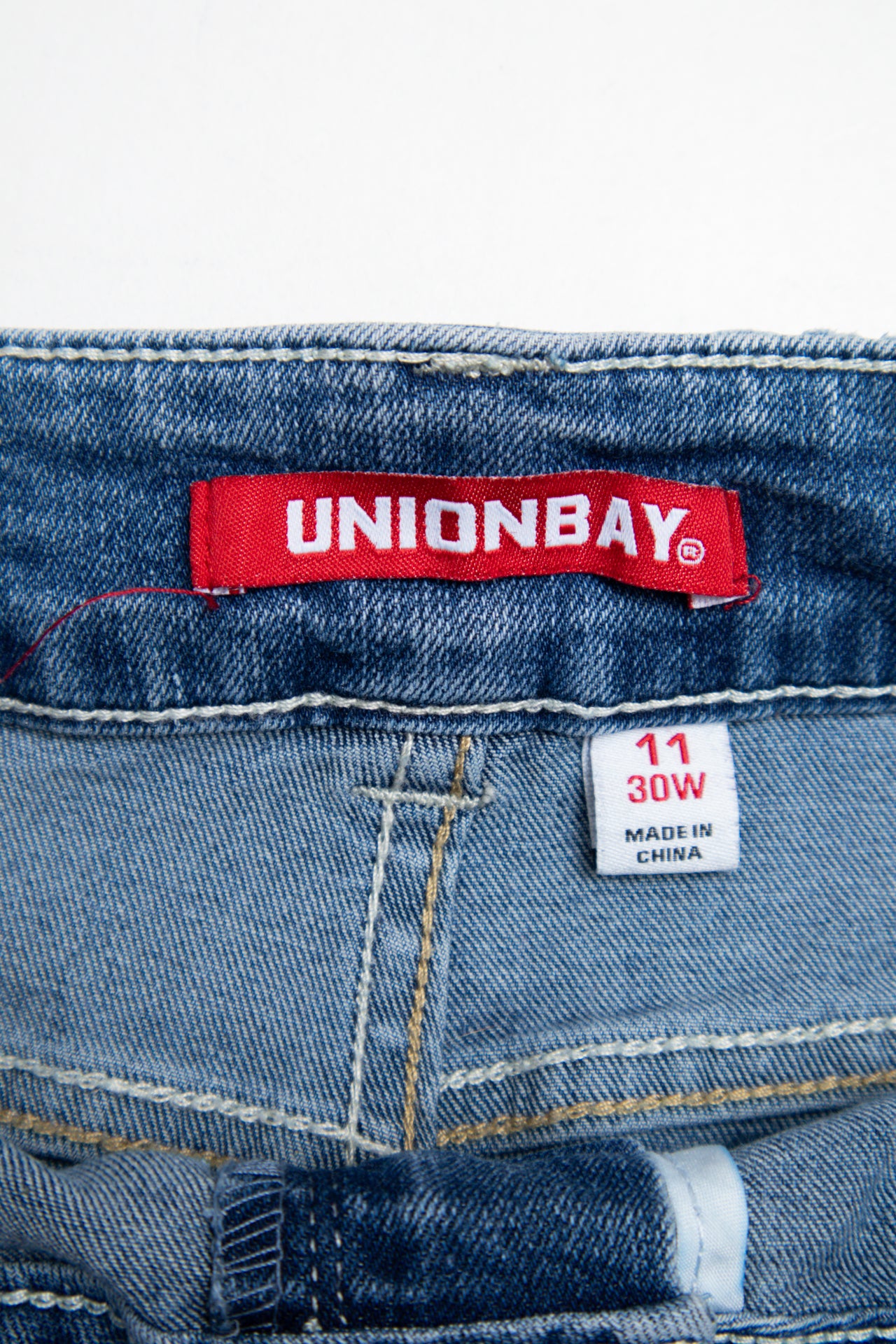 #120 Unionbay Booty Short Blue | c. 210 | Size 10