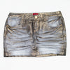 #198 Vero Moda Mini Skirt Gold | c. 199 | Size 8