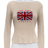 #92 Pepe Jeans sweater Beige | c. 193 | Size 12
