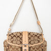 #166 Coach Shoulder Bag Beige | c. 180 | Size