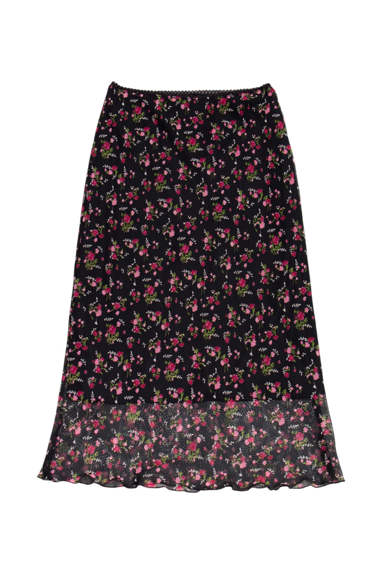 #108 Kara Long Skirt Black | c. 213 | Size 6