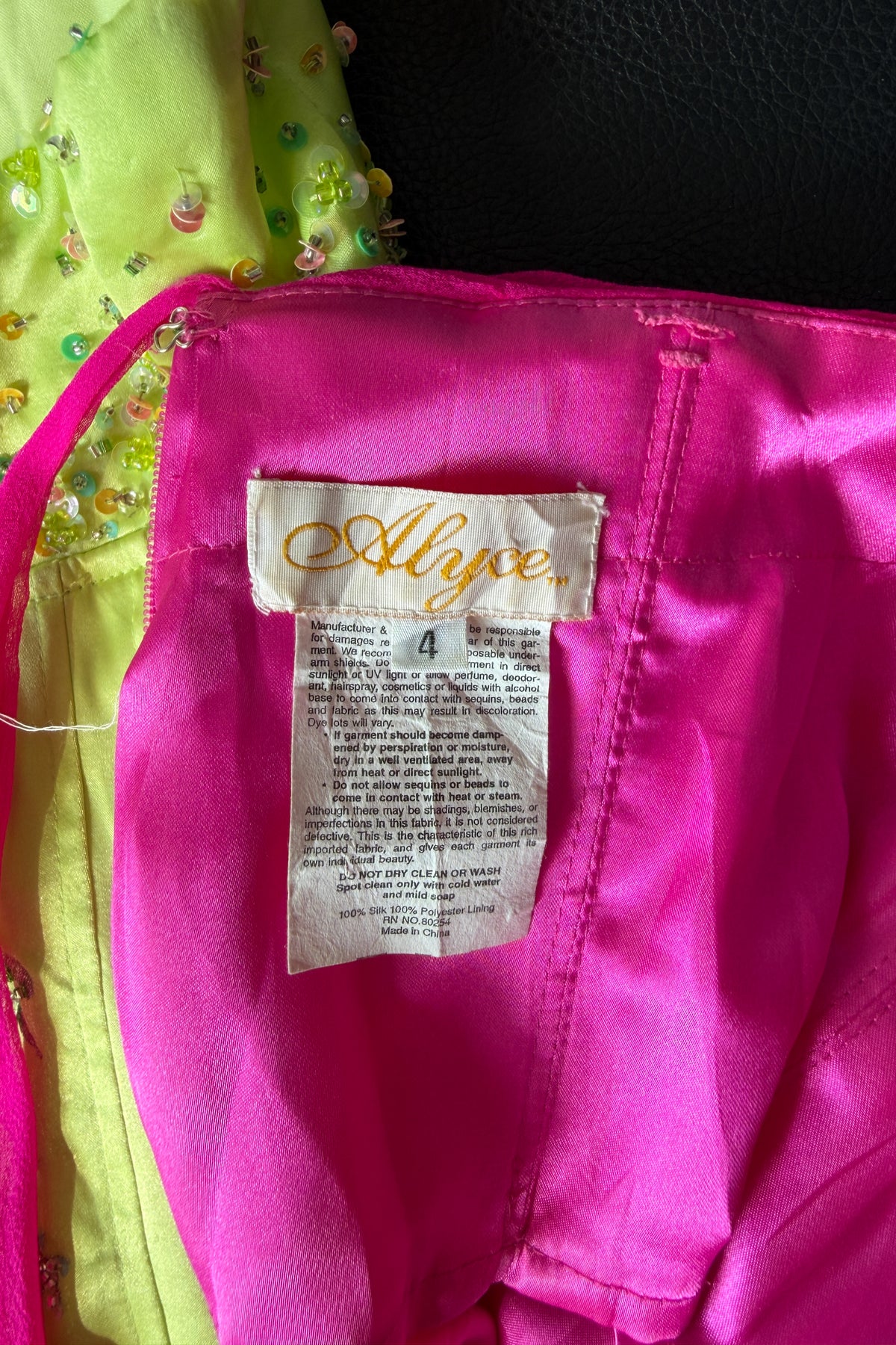#161 Ahyoe Gown Pink | c. 208 | Size 6