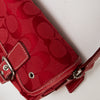 #140 Coach Shoulder Bag Red | c. 184 | Size