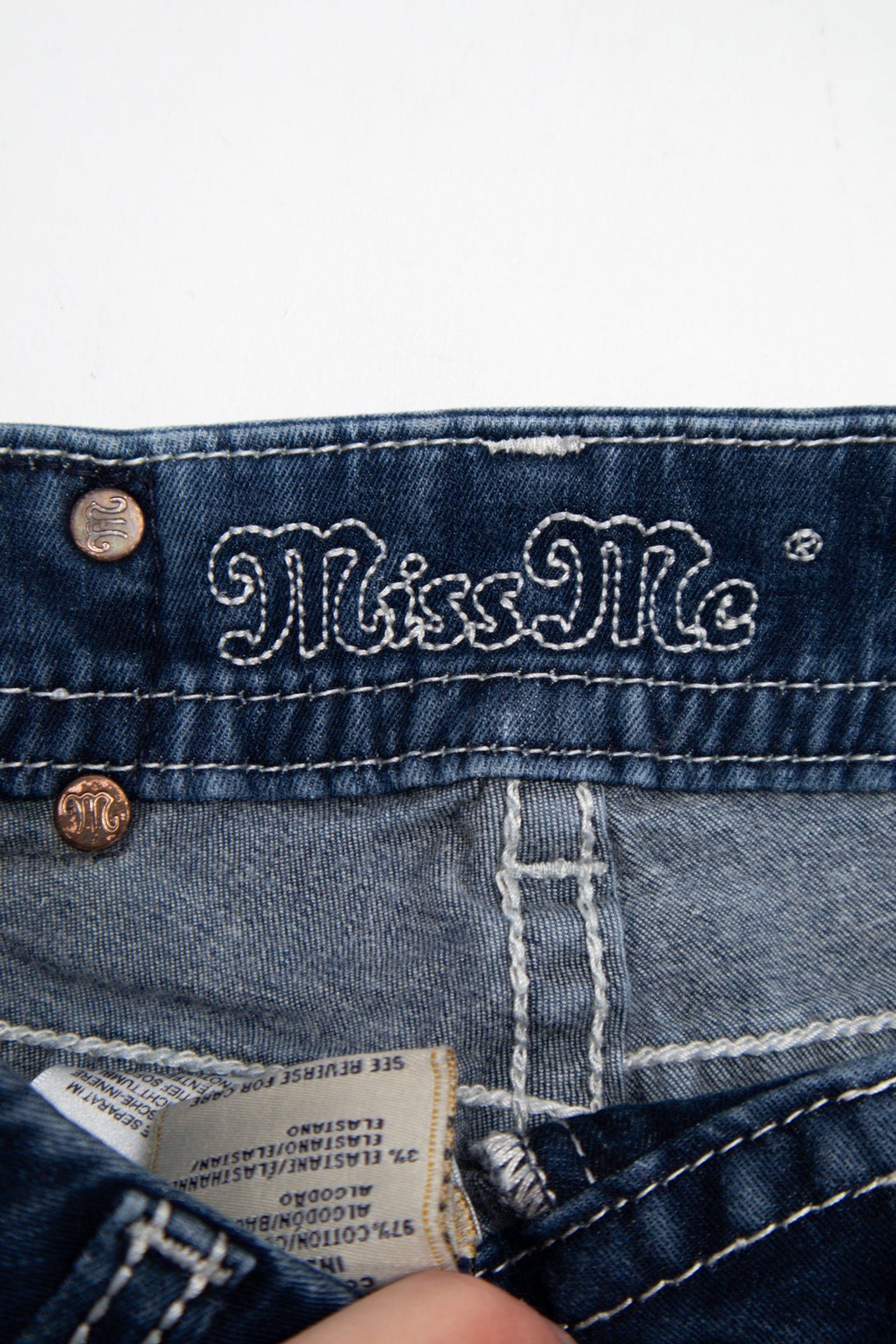 #173 Miss Me Shorts Blue | c. 203 | Size 6/8