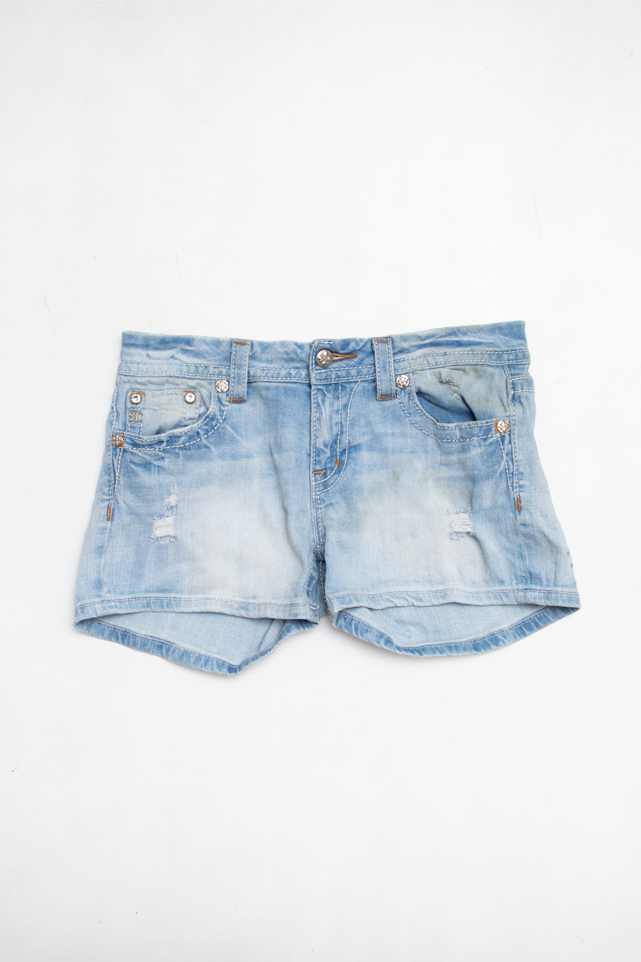 #083 Miss Me Booty Short Blue | c. 213 | Size 10