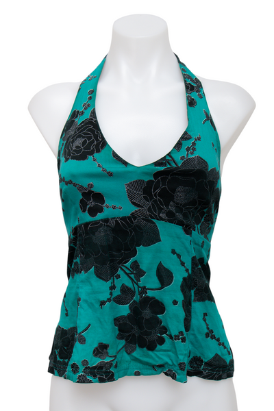 #126 Angie Cami Top Green | c. 194 | Size 8