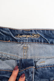 #068 American Eagle Outfitters Booty Short Blue | c. 213 | Size 6