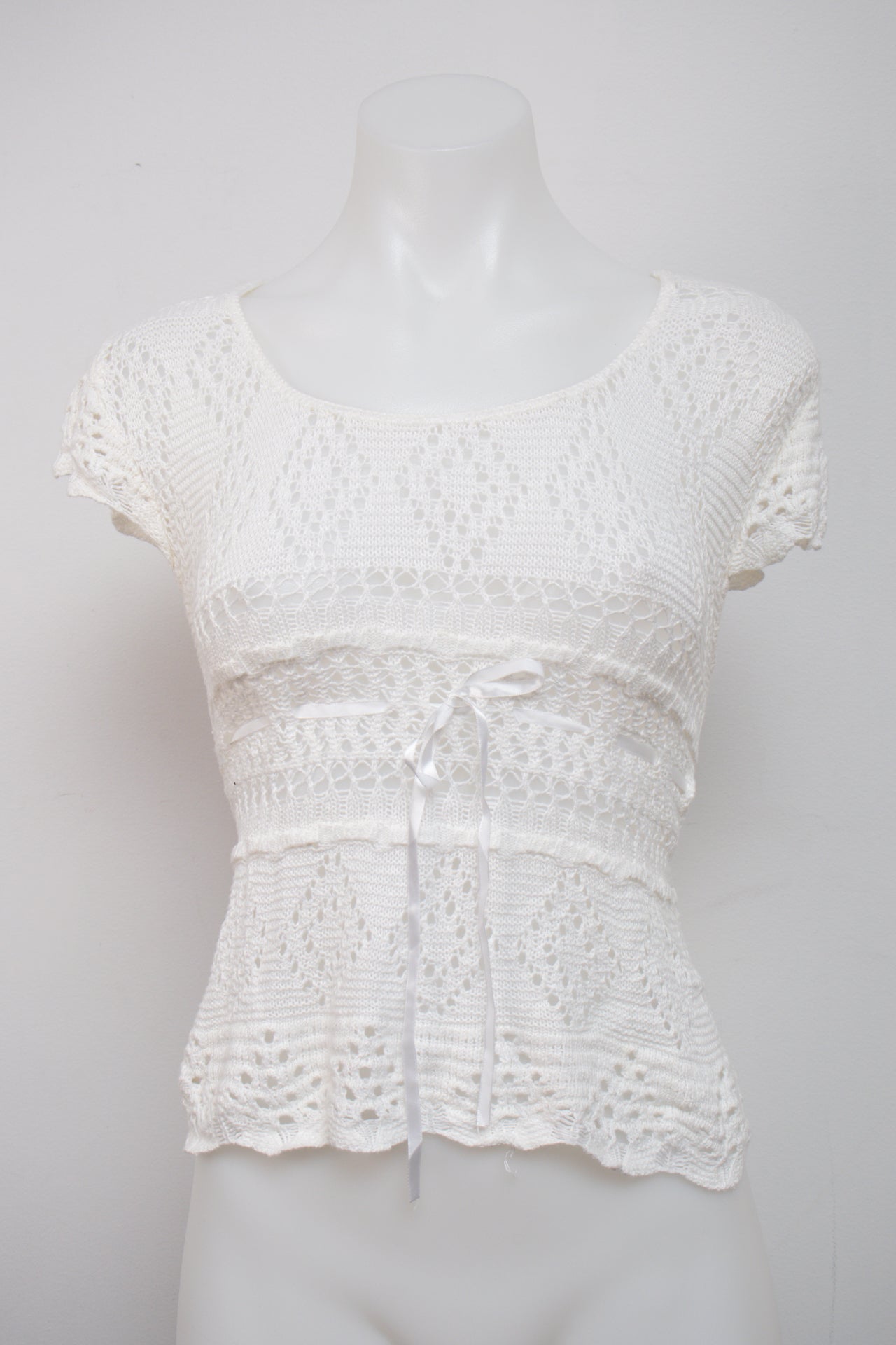 #152 Say What Cami Top White | c. 206 | Size 12