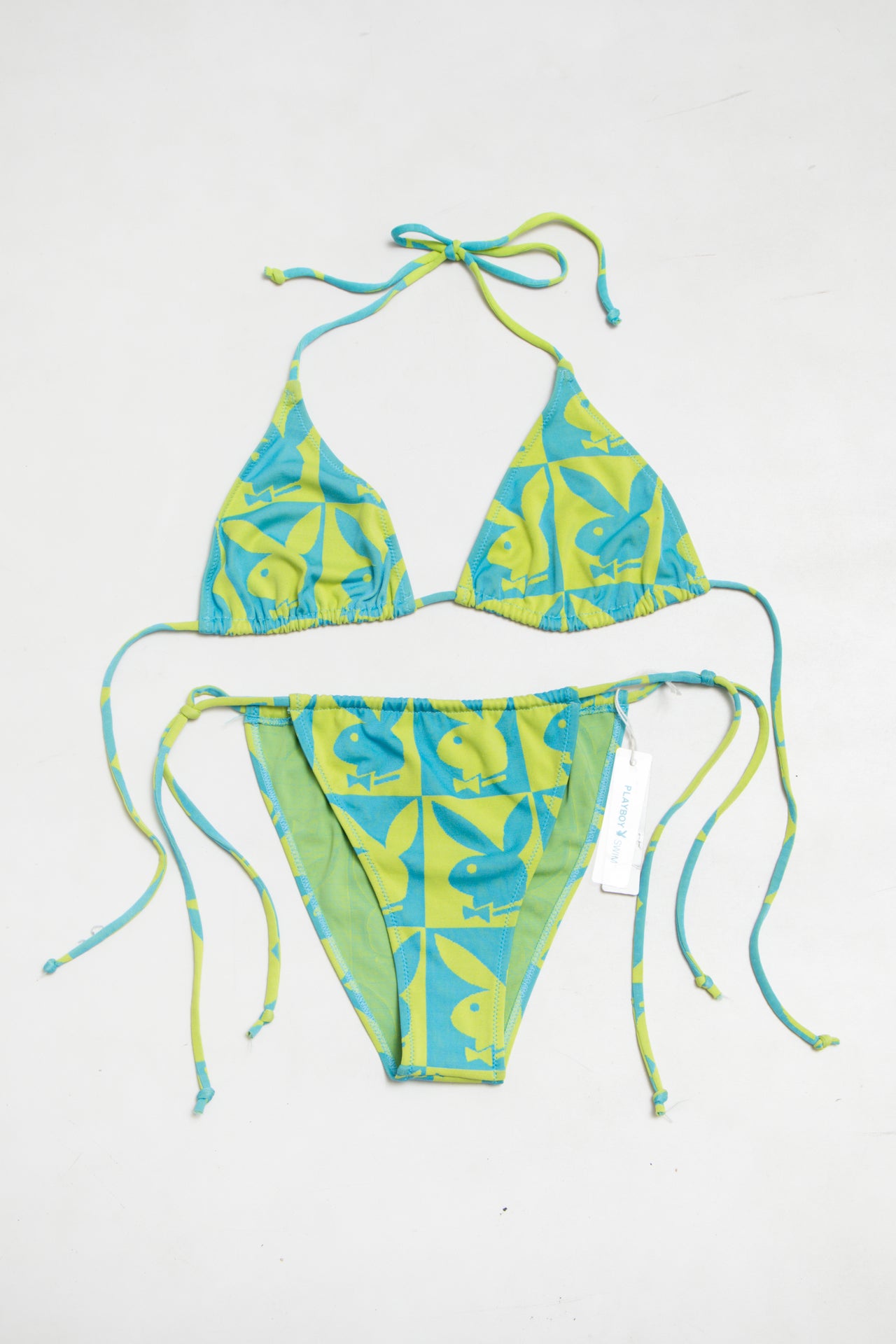 #34 Playboy Swim Bikini Blue | c. 185 | Size 10