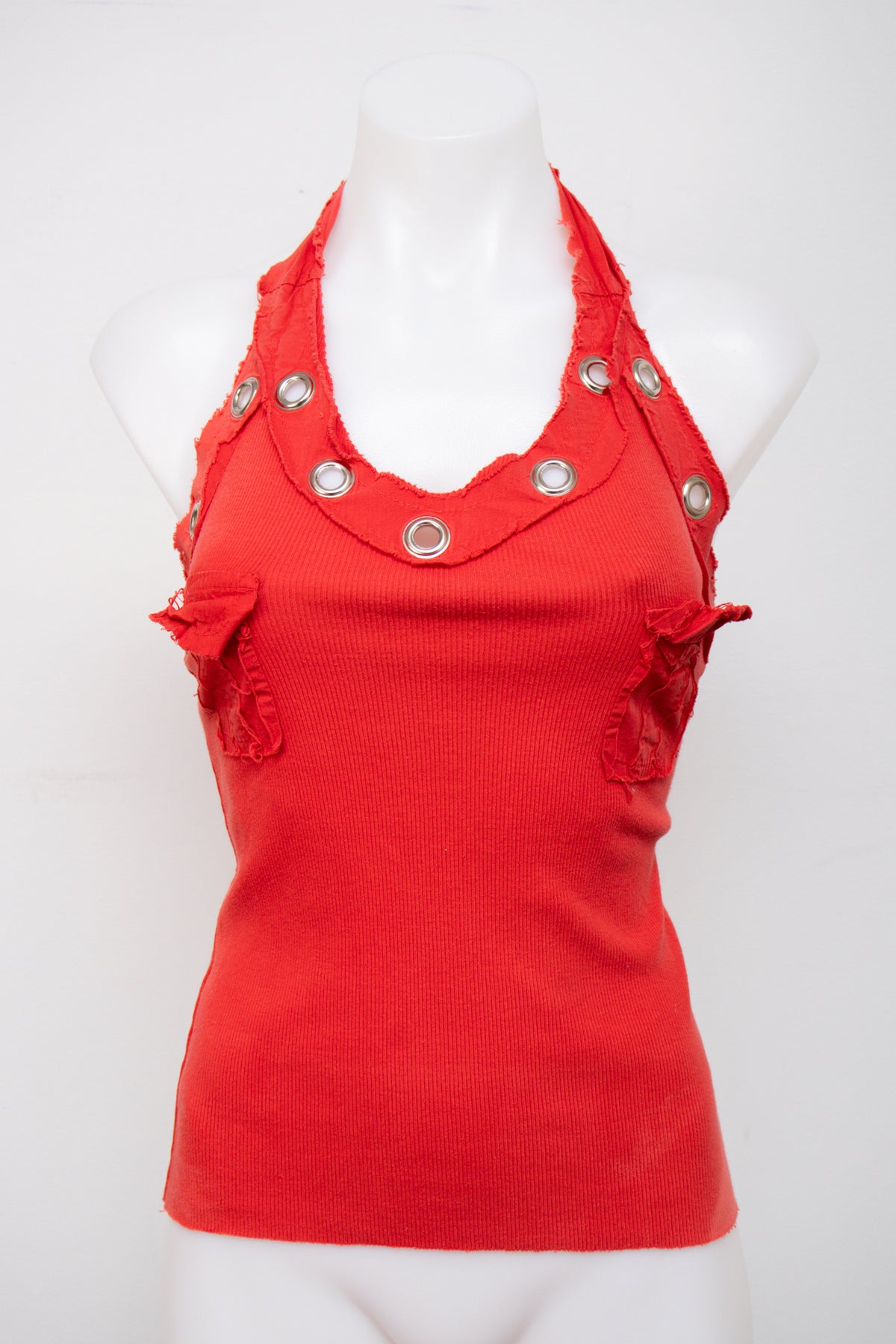 #072 Halter Red | c. 209 | Size 8