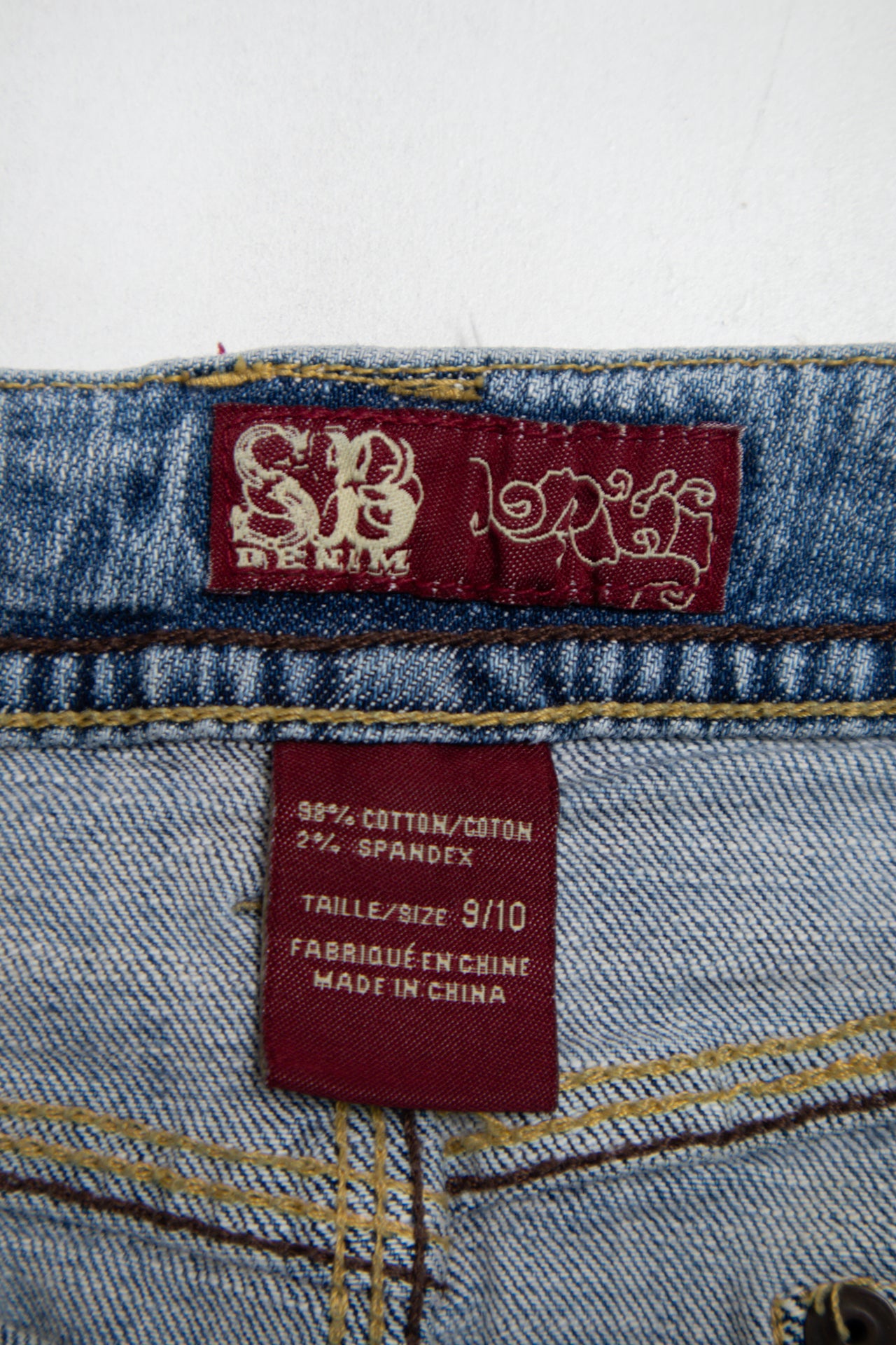 #180 B. Sweet Mini Skirt Blue | c. 191 | Size 10